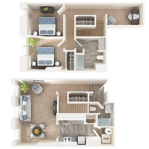 2 bed with Den and 1.5 Baths at Queen Anne Belvedere, Baltimore, Maryland